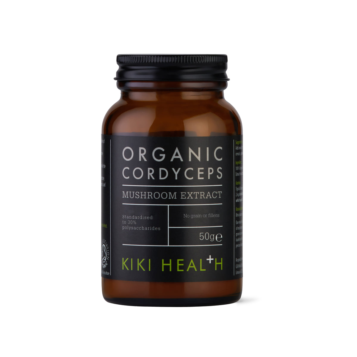 Organic Cordyceps Mushroom Extract Powder - 50g