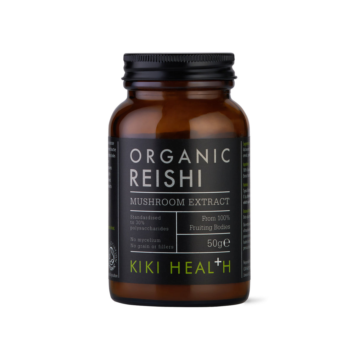 Organic Reishi Mushroom Extract Powder - 50g