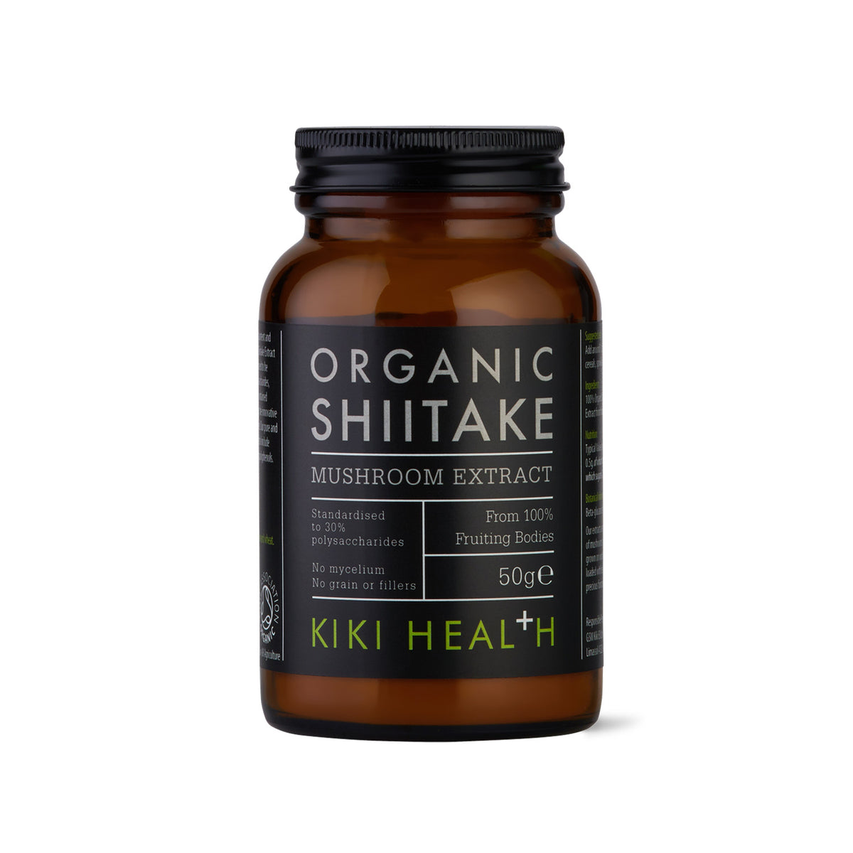 Organic Shiitake Mushroom Extract Powder - 50g