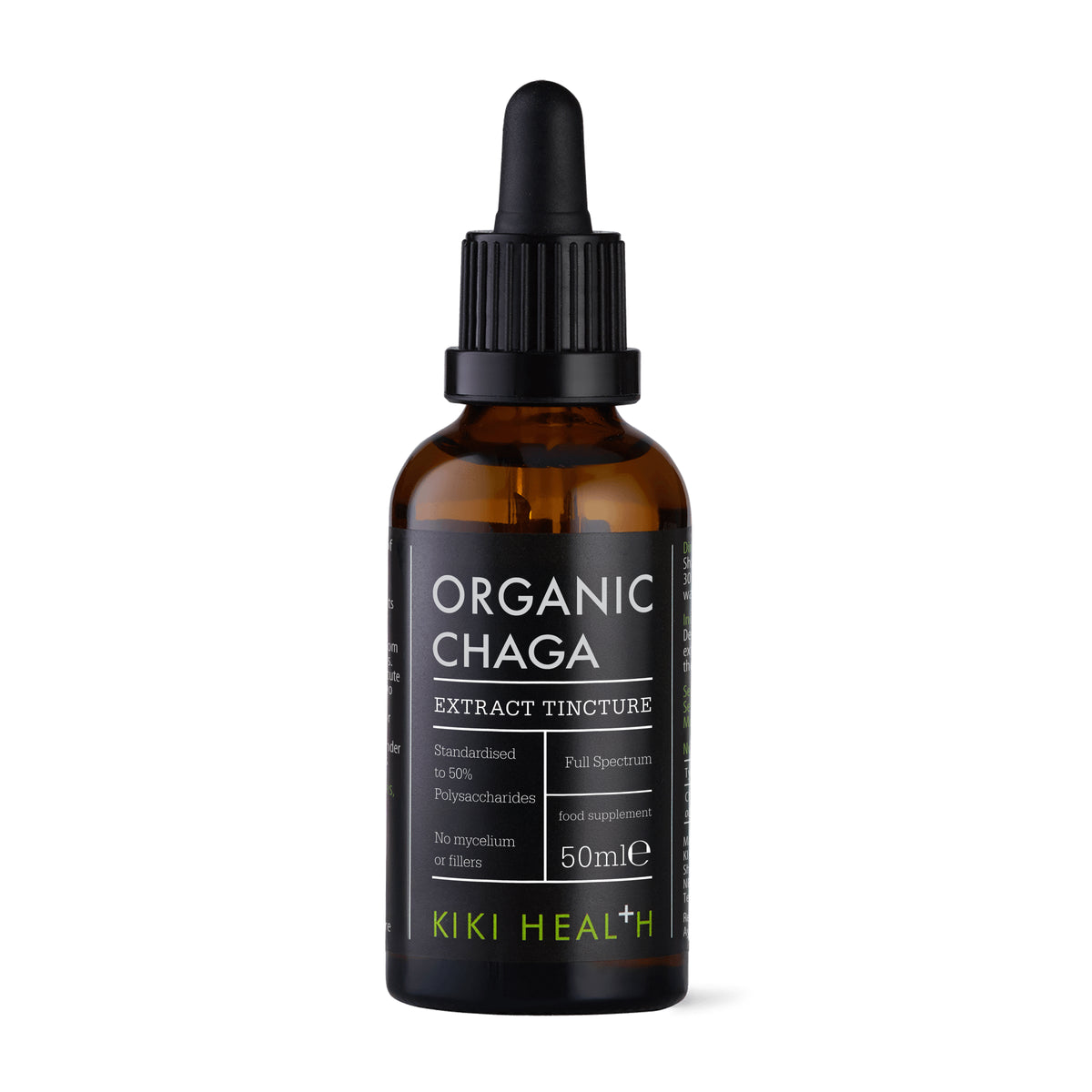 Organic Chaga Extract Tincture - 50ml