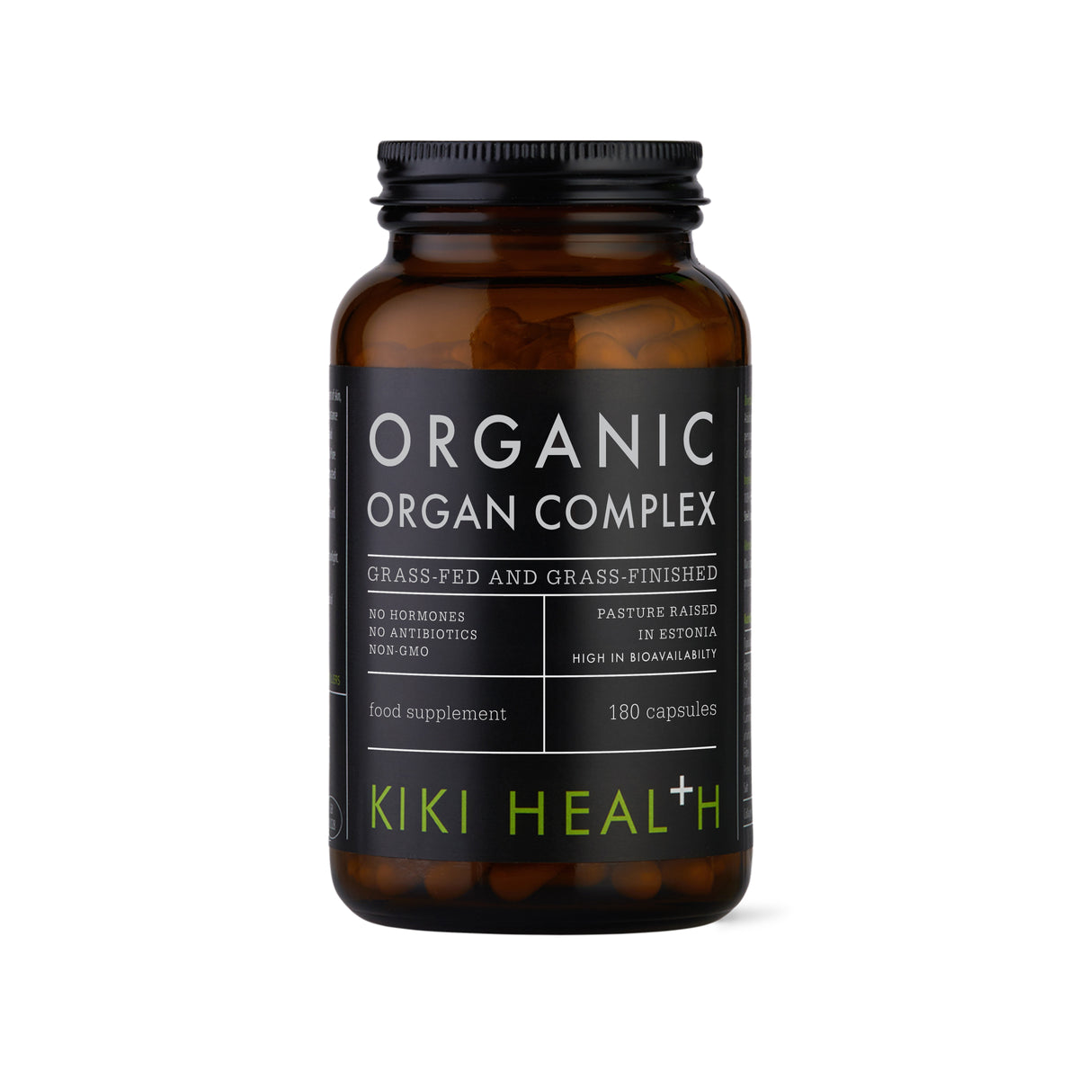 Organic Beef Organ Complex Vegicaps - 180 Vegicaps