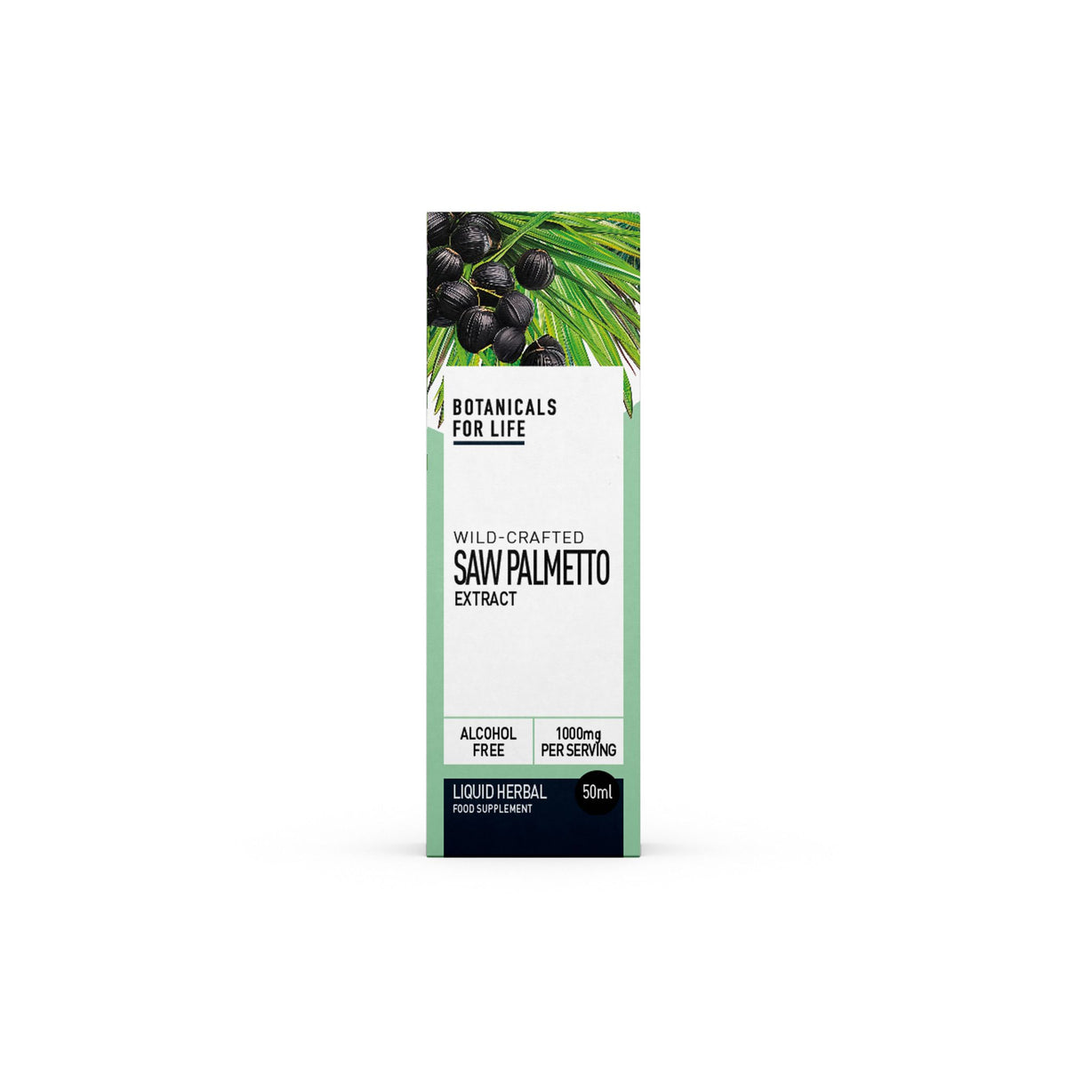 Botanicals For Life Wild Crafted Saw Palmetto - 50ml