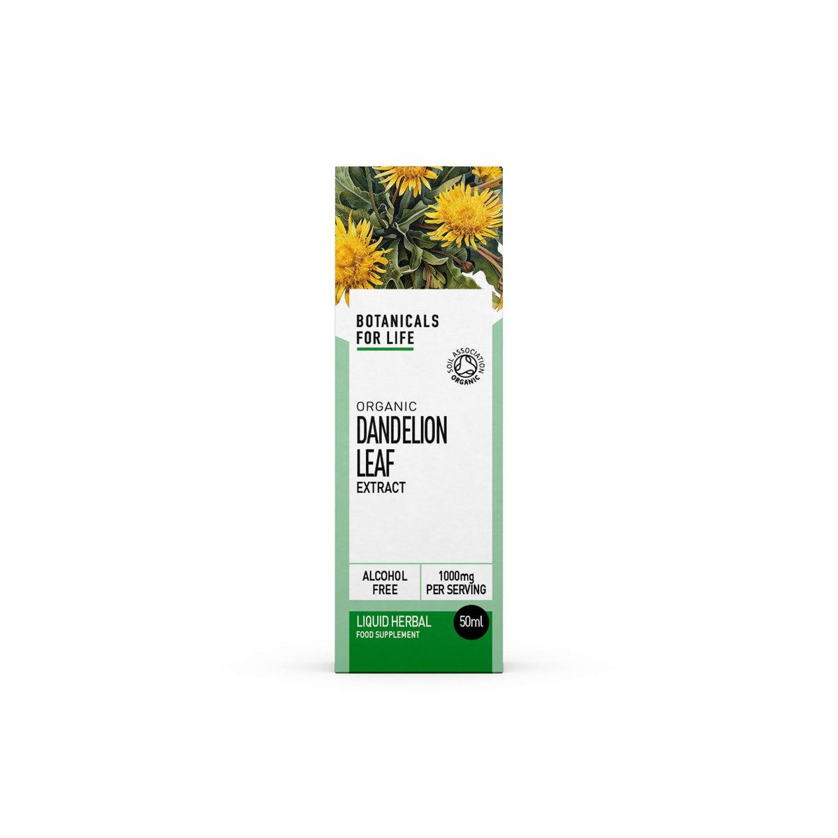 Botanicals For Life Organic Dandelion Leaf Extract - 50ml