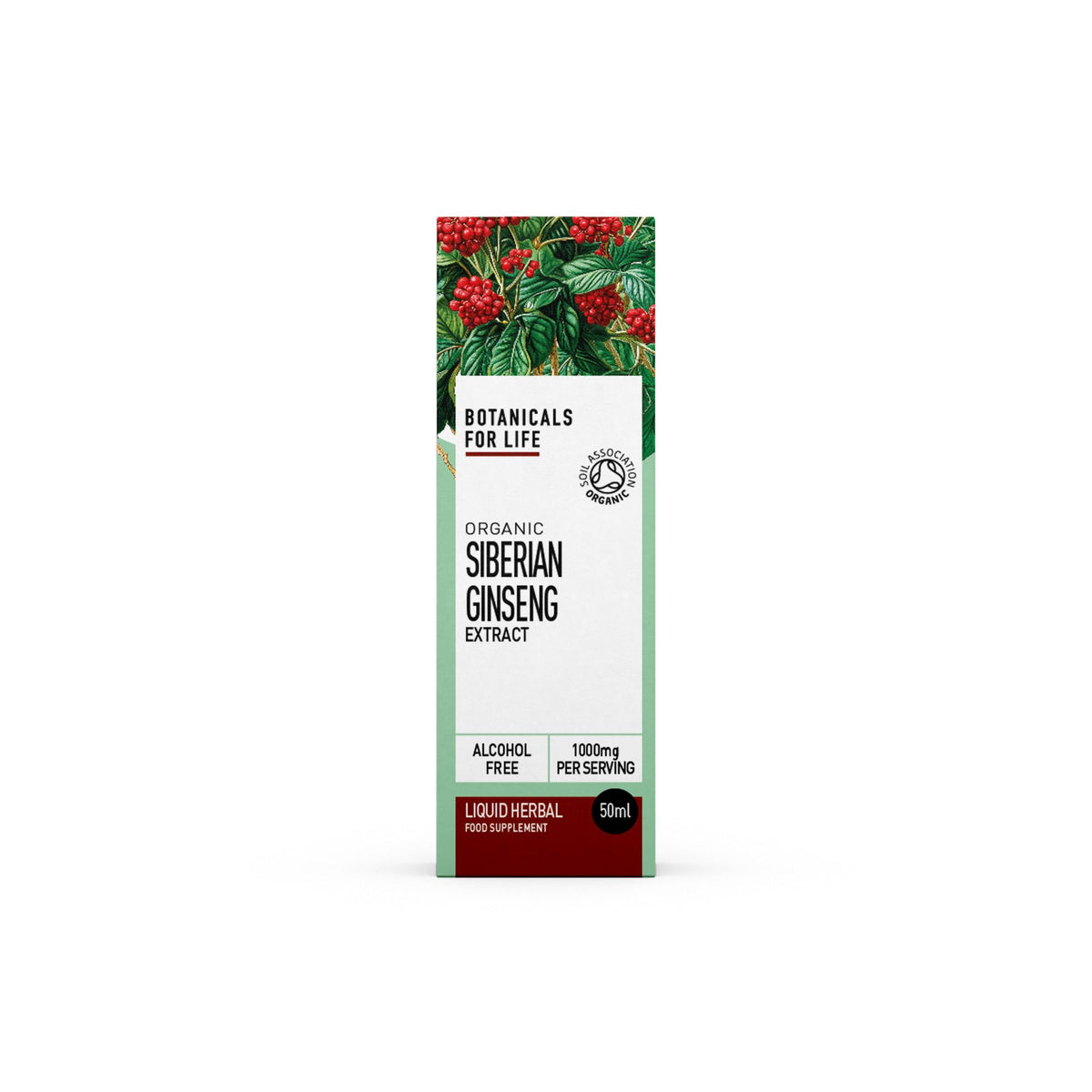 Botanicals For Life Organic Siberian Ginseng Extract - 50ml