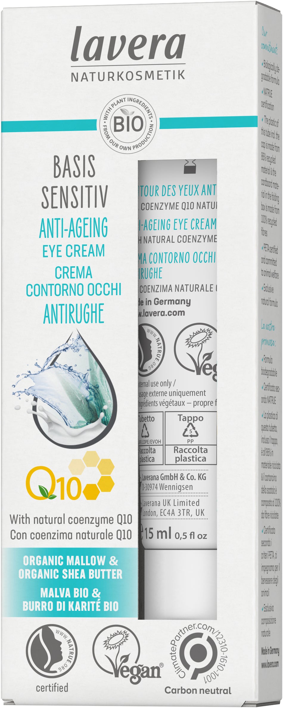 Lavera Q10 EYE CREAM - 15ml