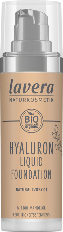 Lavera HYALURON LIQUID FOUNDATION - Cool Ivory 01 - 30ml