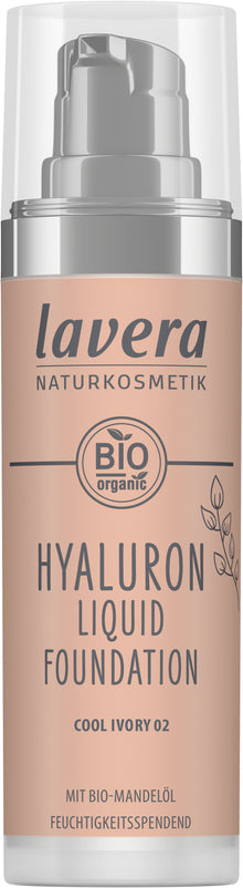 Lavera HYALURON LIQUID FOUNDATION - Natural Ivory 02 - 30ml