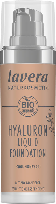 Lavera HYALURON LIQUID FOUNDATION - Cool Honey 04 - 30ml