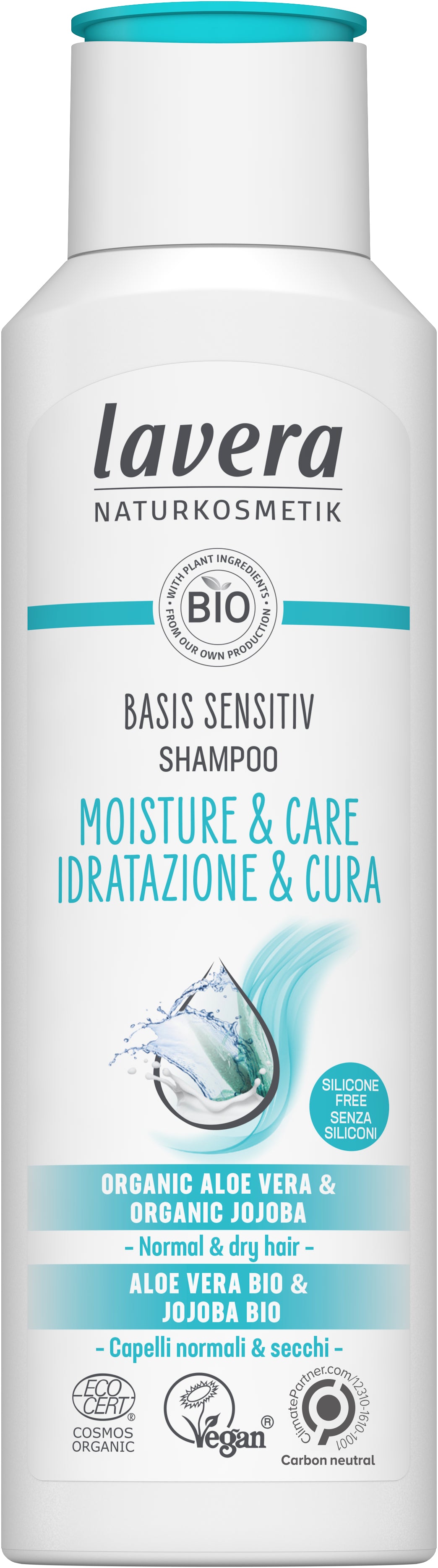 Lavera BASIS - Moisture & Care Shampoo - 250ml