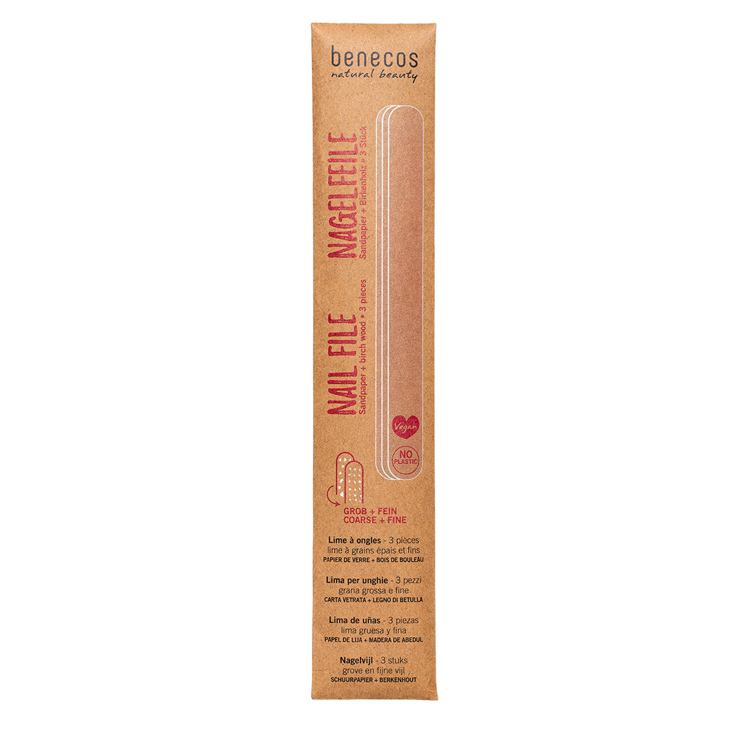 Benecos Nail File - 3 pcs