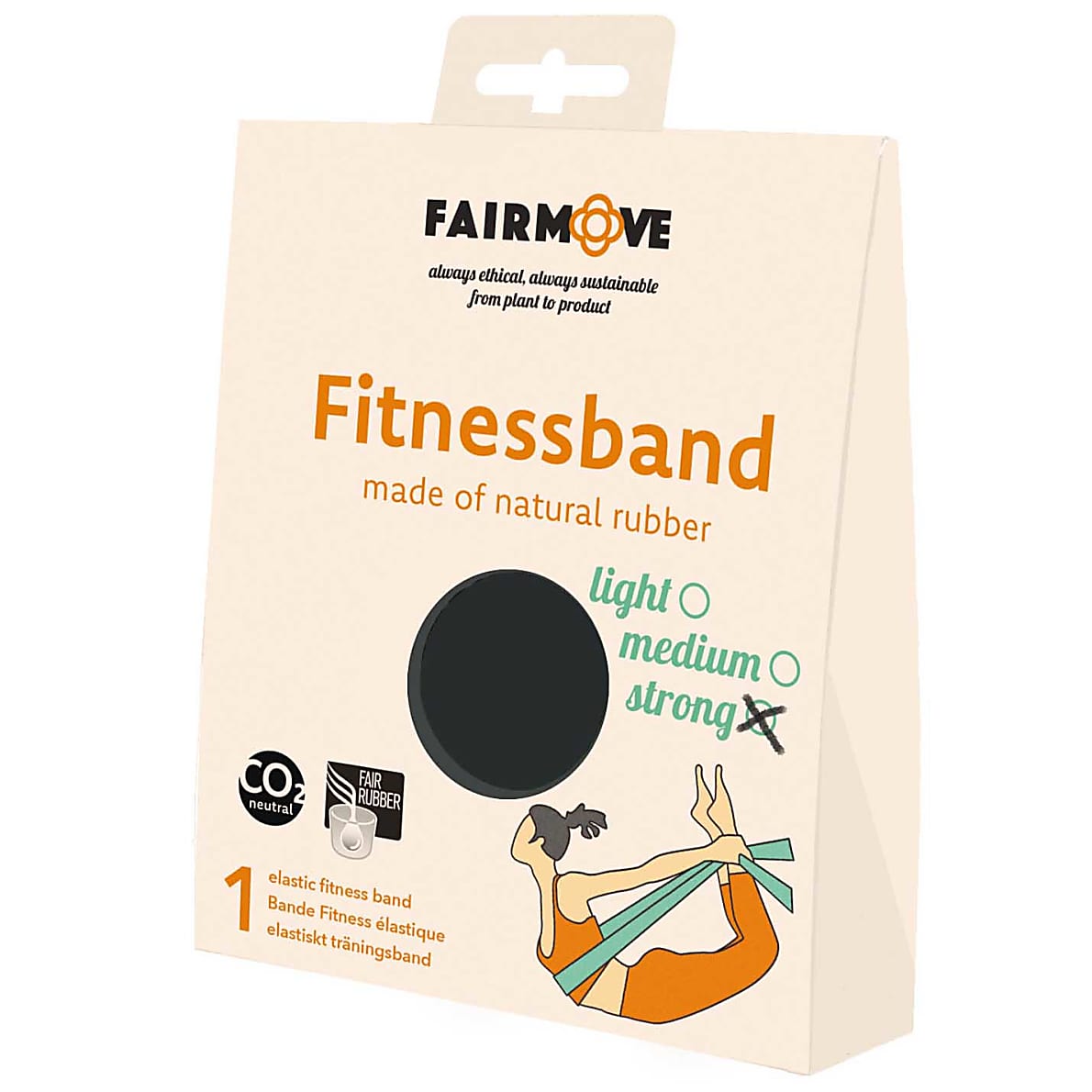 Fairzone Fitness Band - Large (0.35mm) - 1.5m