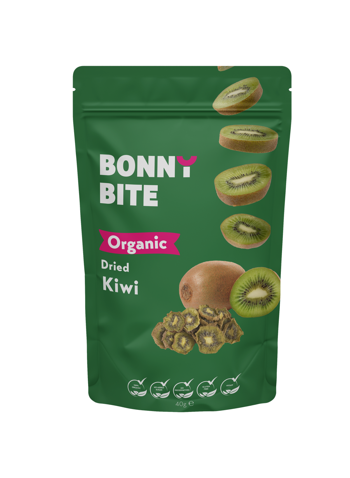 Bonny Bite Dried Kiwi - 40g