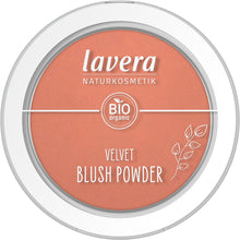 Lavera VELVET BLUSH POWDER - Rosy Peach 01 - 5g