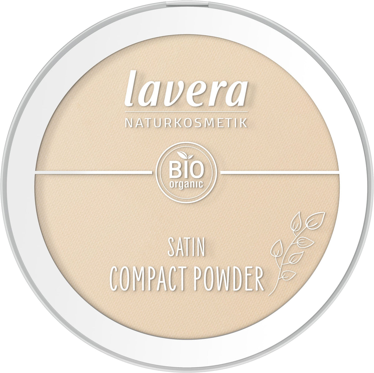 Lavera SATIN COMPACT POWDER - Medium 02 - 9.5g