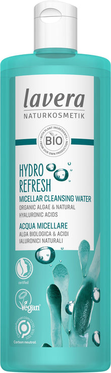 Lavera HYDRO REFRESH - Micellar Cleansing Water - 400ml