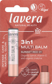 Lavera MULTI BALM - Sunset Red 01 - 4.5g