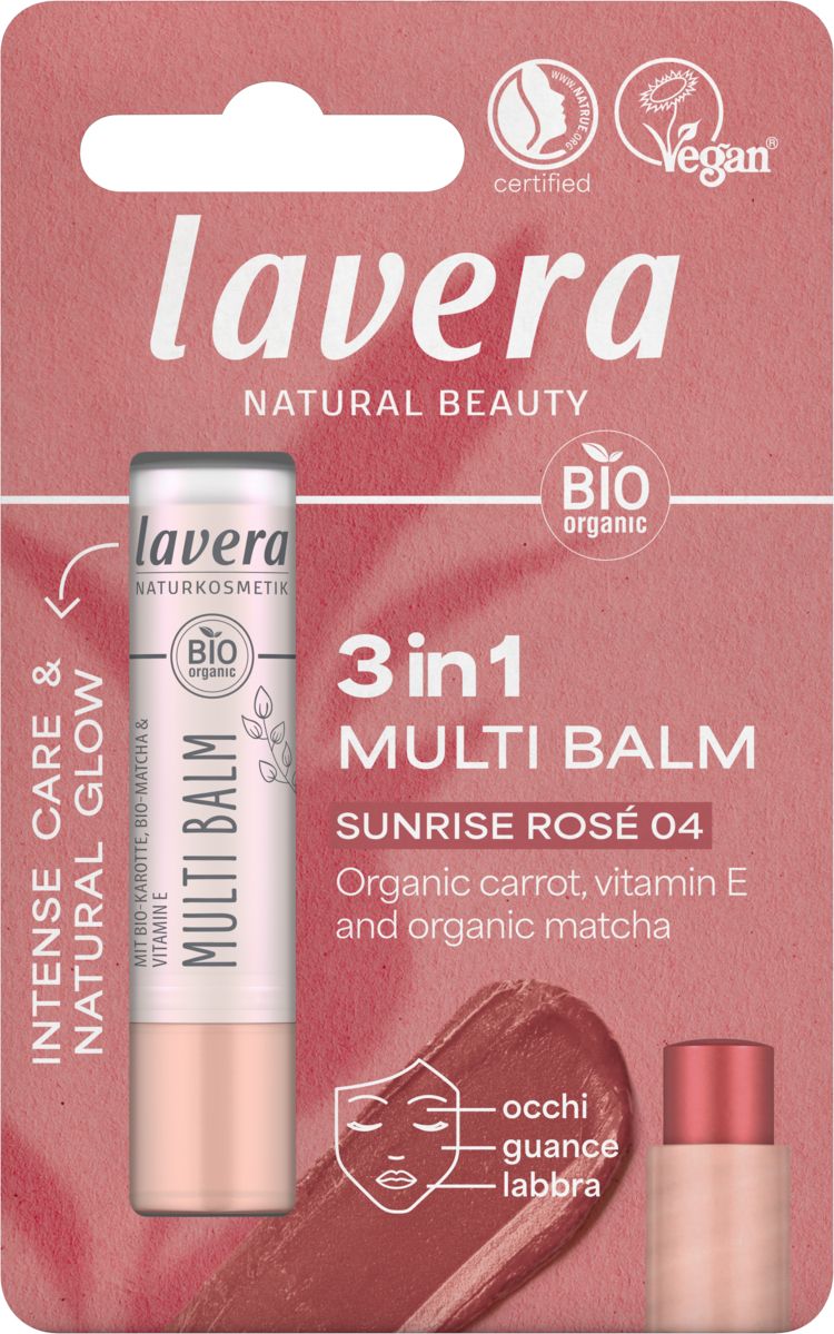 Lavera MULTI BALM - Sunrise Rose 04 - 4.5g