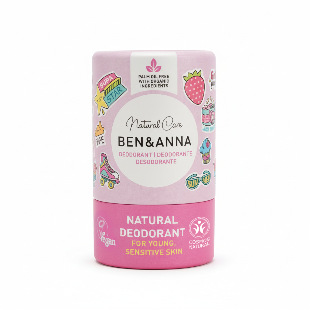 Ben & Anna Kids Deodorant - Pink - 25g
