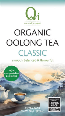 Qi Teas Organic Oolong Tea - 25 bags / 50g