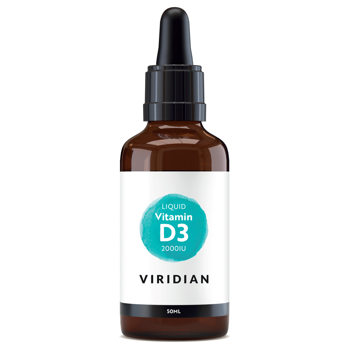 Viridian Liquid Vitamin D3 2000iu - 50ml