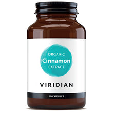 Viridian Organic Cinnamon Extract - 60 Veg Caps