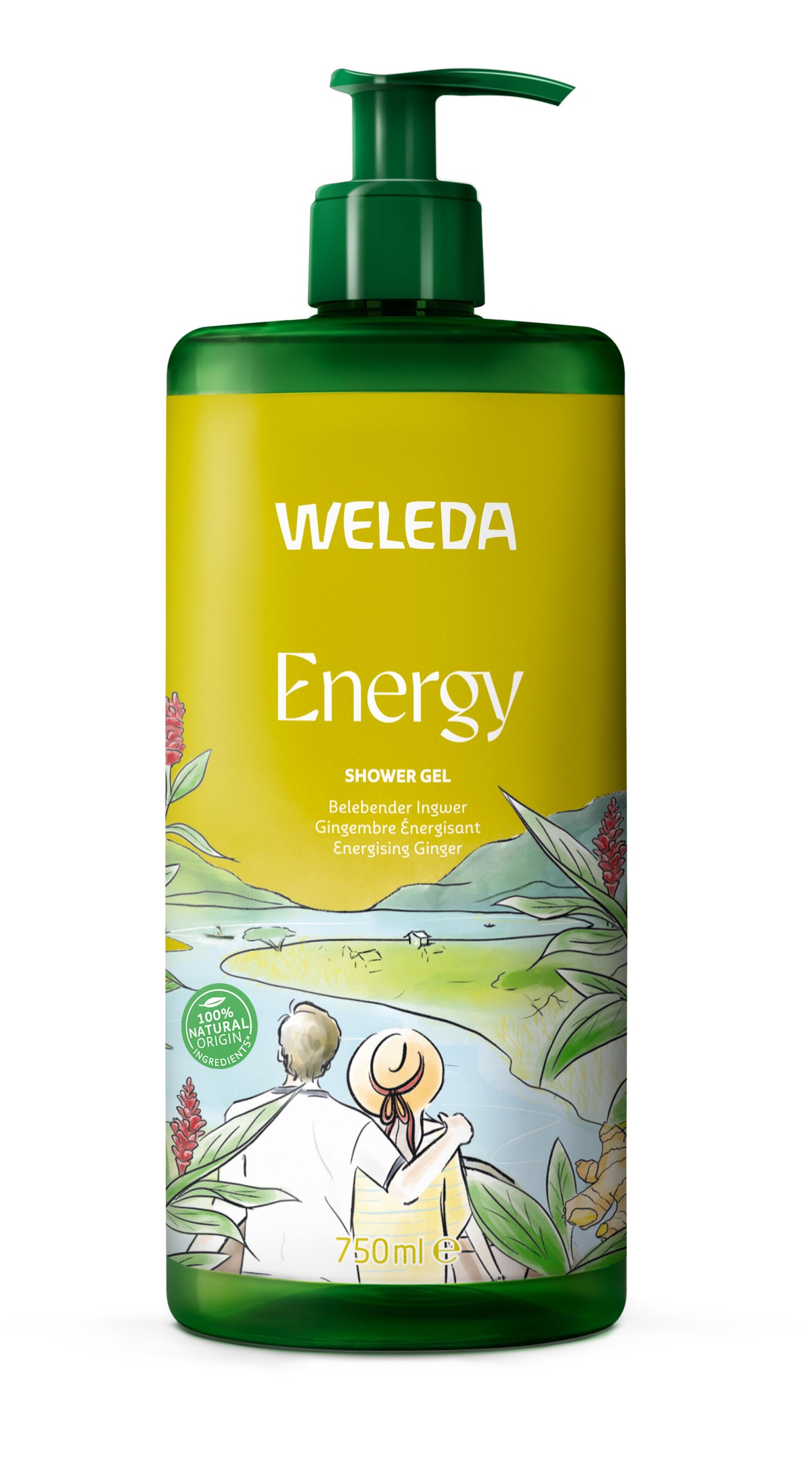 Weleda Energy Shower Gel Ginger 750ml
