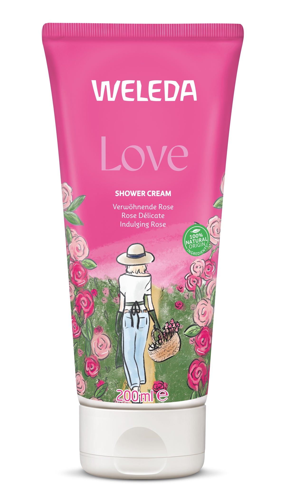 Weleda Love Shower Cream Rose 200ml