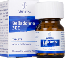 Weleda Belladonna 30C Tablets 125 tablets