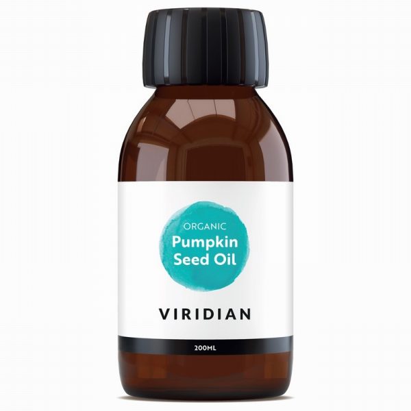 Viridian 100 Organic Pumpkin Seed Oil - 200ml