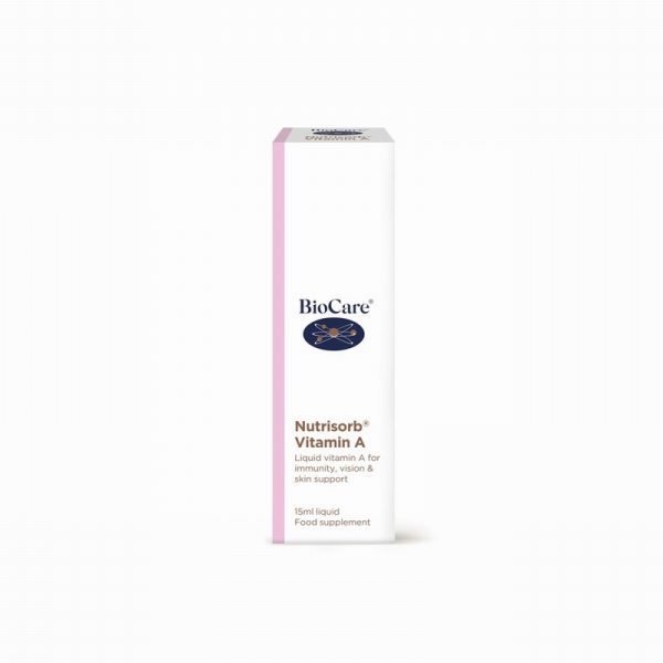 BioCare Vitasorb&174; A Liquid Vitamin A - 15ml Liquid - Image 2