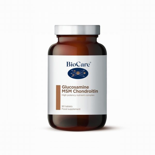 BioCare MSM Plus MSM with Glucosamine - 90 Tabs - Image 3
