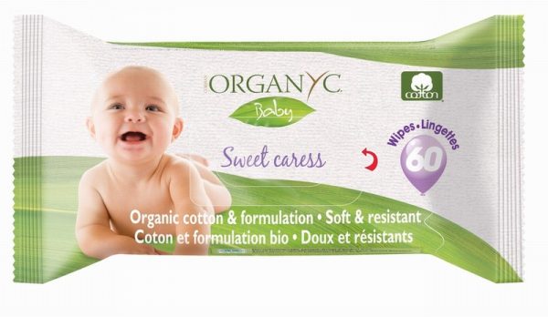 Sweet Caress Organic Cotton Baby Wipes