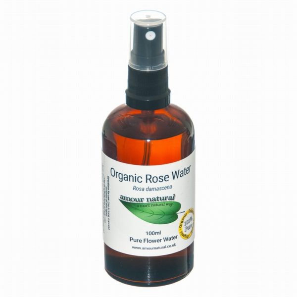 Organic Rose Flower Water 100ml