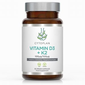 Cytoplan Vitamin K2 & Vitamin D3 (60 Capsules)