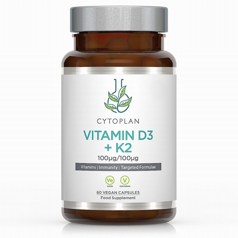 Cytoplan Vitamin K2 & Vitamin D3 (60 Capsules)