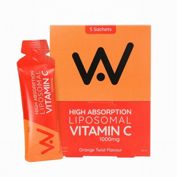 Liposomal Vitamin C 1000mg Sachet - 7ml - 5 Pack