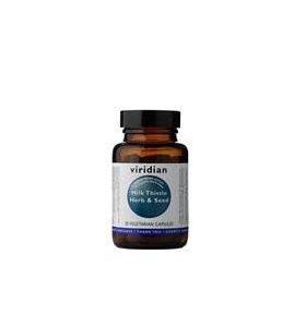 Viridian Milk Thistle Herb/Seed Extract - 30 Veg Caps