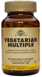 Solgar Vegetarian Multiple - 90 Veg Caps