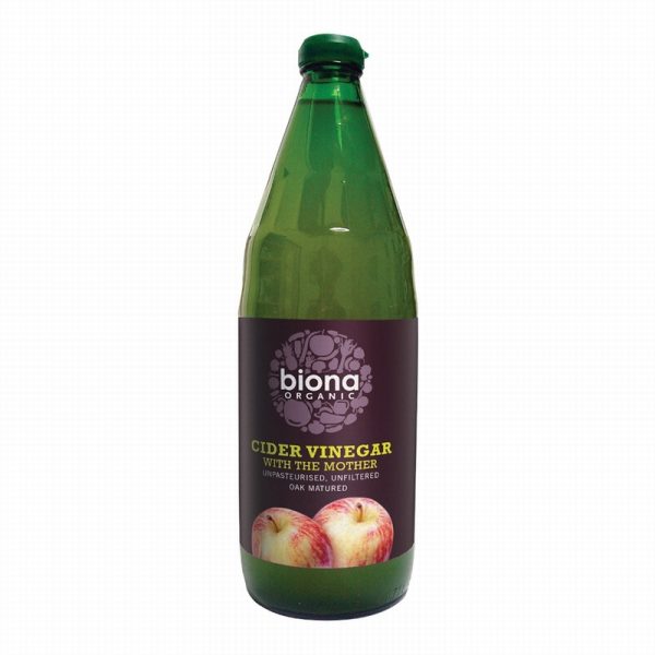 Biona Organic Cider Vinegar with Mother - 750ml - Image 2