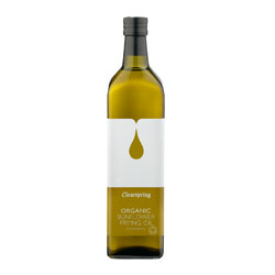 Clearspring Organic Sunflower Frying Oil - 1L
