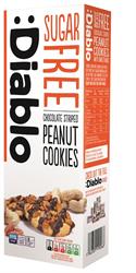 Diablo Chocolate Striped Peanut Butter Cookies - 150g