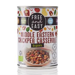 Organic Middle Eastern Chick Pea Casserole
