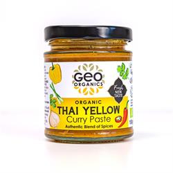 Geo Organics Thai Yellow Curry Paste - 180g
