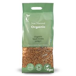 Just Natural Organic Spelt Grain - 500g
