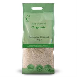 Just Natural Organic Dessicated Coconut - 250g