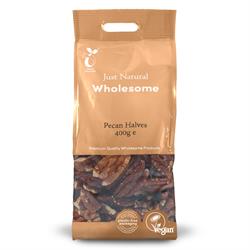 Just Natural Pecan Halves - 400g