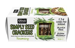 Gluten Free Rosemary Seed Crackers