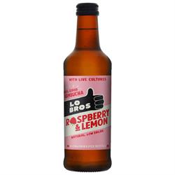 Organic Raspberry & Lemon Kombucha 330ml