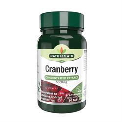 Nature&039;s Aid Cranberry 200mg - 30tablets