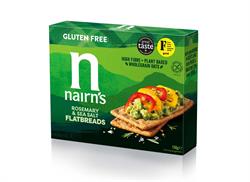 Gluten Free Flat Bread Rosemary & Sea Salt